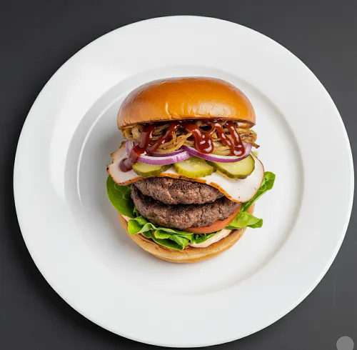 1/2 Pounder Smokey Joe Burger 