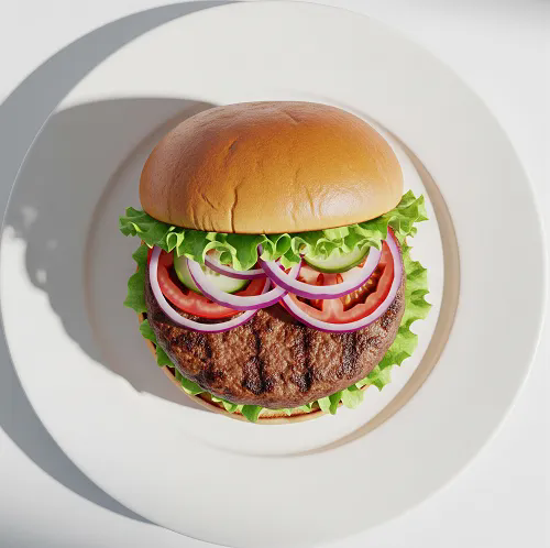 1/4 Pounder Burger 