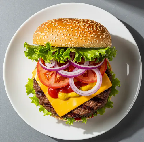 1/4 Ponder Burger With Cheese 