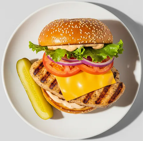 Kelty Fry Chicken Fillet Burger 