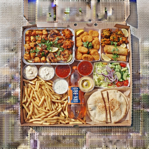 12" Chicken Munch Box 
