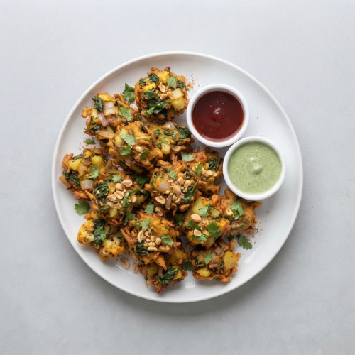6 Vegetable Pakora 
