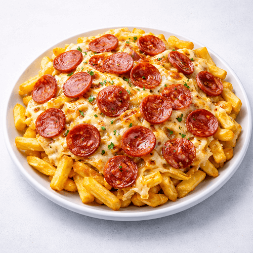 Chips, Cheese & Pepperoni 