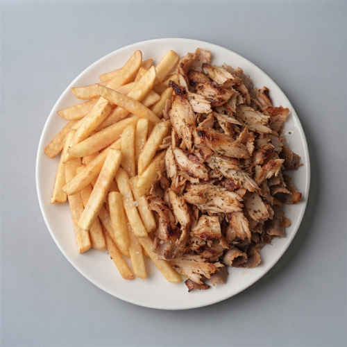 Chips & Doner Meat 