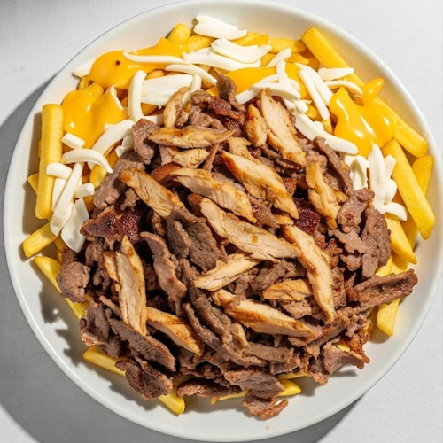 Chips, Doner & Cheese 