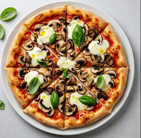 Mushroom Pizza 