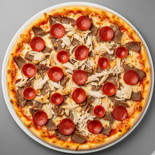 Pepperoni & Chicken Pizza 