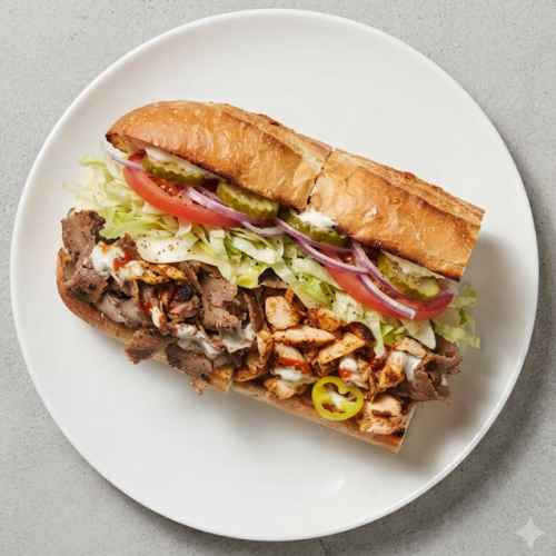 12" Mixed Hoagie 